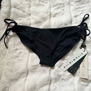 Black vitamin a bikini bottoms